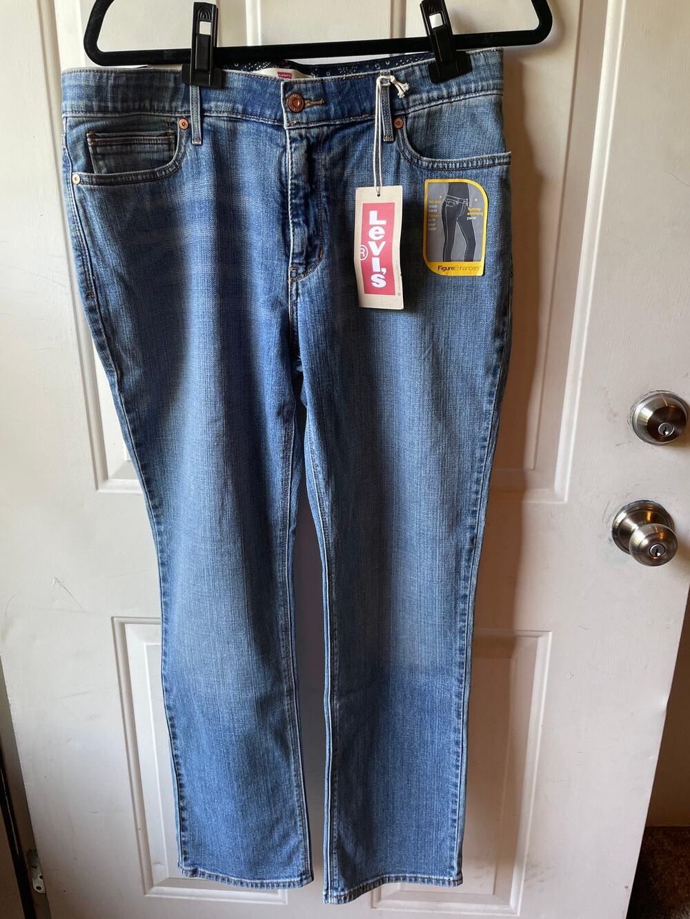 Levi’s Perfect Waist 525 Straight Leg Misses 14 Short Figure Enhancers